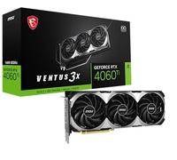 MSI Gaming GeForce RTX 4060 Ti 16GB GDRR6 Boost Clock: 2625 MHz 128-Bit HDMI/DP Nvlink TORX Fan 4.0 Ada Lovelace Architecture Tarjeta gráfica (RTX 4060 Ti Ventus 3X 16G OC)
