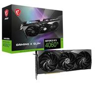 MSI Gaming GeForce RTX 4060 Ti 16GB GDRR6 Extreme Clock: 2685 MHz 128-Bit HDMI/DP Nvlink TORX Fan 4.0 Ada Lovelace Architecture Tarjeta gráfica (RTX 4060 Ti Gaming X Slim 16G)
