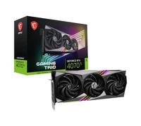 MSI Gaming GeForce RTX 4070 Ti 12 GB GDRR6X 192 bits HDMI/DP Nvlink Tri-Frozr 3 Ada Lovelace Architecture Tarjeta gráfica (RTX 4070 Ti Gaming Trio 12G)