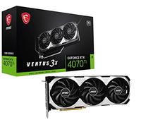 MSI Gaming GeForce RTX 4070 Ti 12GB GDRR6X 192-Bit HDMI/DP Nvlink TORX Fan 4.0 Ada Lovelace Architecture Tarjeta gráfica (RTX 4070 Ti Ventus 3X 12G OC)