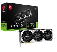 MSI Gaming GeForce RTX 4070 Ti 12GB GDRR6X 192-Bit HDMI/DP Nvlink Tri-Frozr 3 Ada Lovelace Architecture Tarjeta gráfica (RTX 4070 Ti Ventus 3X E 12G OC)