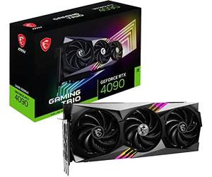 MSI Gaming GeForce RTX 4090, 24 GB GDRR6X, 384 bits, Extreme Clock: 2535 MHz, HDMI/DP Nvlink Tri-Frozr 3 Ada Lovelace Architecture Tarjeta gráfica (RTX 4090 Gaming Trio 24G)