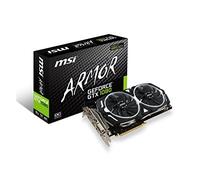 MSI Gaming GTX 1080 ARMOR 8G OC Grafikkarte GDDR5 DirectX 12 VR Ready (GTX 1080 ARMOR 8G OC)