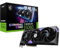 MSI Gaming RTX 5060 8G Gaming Trio OC Tarjeta gráfica (8GB GDDR7, TBA-bit, Rendimiento Extremo: TBA MHz, DisplayPort x3 2.1a, HDMI 2.1b, NVIDIA Blackwell Architecture)