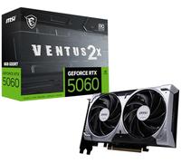 MSI Gaming RTX 5060 8G Ventus 2X OC Tarjeta gráfica (8GB GDDR7,128 bits, Rendimiento Extremo: 2535 MHz, DisplayPort x3 2.1a, HDMI 2.1b, NVIDIA Blackwell Architecture)
