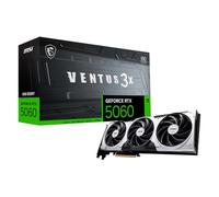 MSI Gaming RTX 5060 8G Ventus 3X OC Tarjeta gráfica (8GB GDDR7,128 bits, Rendimiento Extremo: 2550 MHz, DisplayPort x3 2.1a, HDMI 2.1b, NVIDIA Blackwell Architecture)