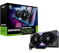 MSI Gaming RTX 5060 Ti 16G Gaming OC Tarjeta gráfica (16 GB GDDR7, 128 bits, rendimiento extremo: TBA MHz, DisplayPort x 3 2.1a, HDMI 2.1b, NVIDIA Blackwell Architecture)