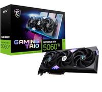 MSI Gaming RTX 5060 Ti 16G Gaming Trio OC - Tarjeta gráfica (16 GB GDDR7, 128 bits, Rendimiento Extremo: TBA MHz, DisplayPort x 3 2.1a, HDMI 2.1b, Arquitectura NVIDIA Blackwell)