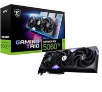 MSI Gaming RTX 5060 Ti 8G Gaming Trio OC Tarjeta gráfica (8 GB GDDR7, TBA-bit, Rendimiento Extremo: TBA MHz, DisplayPort x3 2.1a, HDMI 2.1b, NVIDIA Blackwell Architecture)