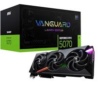 MSI Gaming RTX 5070 12G Vanguard SOC Launch Edition - Tarjeta gráfica (12 GB GDDR7, 192 bits, rendimiento extremo: 2655 MHz, DisplayPort x 3 2.1a, HDMI 2.1b, arquitectura NVIDIA Blackwell)