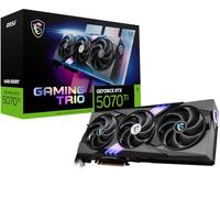MSI Gaming RTX 5070 Ti 16G Gaming Trio OC Tarjeta gráfica (16 GB GDDR7, 256 bits, rendimiento extremo: 2580, DisplayPort x 3 2.1a, HDMI 2.1b, NVIDIA Blackwell Architecture)