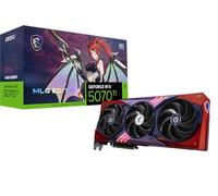 MSI Gaming RTX 5070 Ti 16G MLG Edition Tarjeta gráfica OC (16 GB GDDR7, 256 bits, Extreme Clock 2580 MHz, DisplayPort x 3 2.1a, HDMI 2.1b, NVIDIA Blackwell Architecture)
