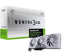 MSI Gaming RTX 5070 Ti 16G Ventus 3X PZ OC Tarjeta gráfica (16 GB GDDR7, 256 bits, Rendimiento Extremo: 2482 MHz, DisplayPort x 3 2.1a, HDMI 2.1b, Arquitectura NVIDIA Blackwell)