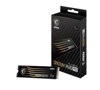 MSI Gaming SPATIUM M480 Pro PCIe 4.0 NVMe M.2 1TB SSD Interno (PCIe Gen4, NVMe 1.4, M.2 2280, Lectura 7400 MB/S, Escritura 6000 MB/S, 1 TB)