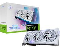 MSI GamingRTX 5070 TI 16G Gaming Trio OC - Tarjeta gráfica Blanca (16 GB GDDR7, 256 bits, Rendimiento Extremo: 2580 MHz, DisplayPort x 3 2.1a, HDMI 2.1b, Arquitectura NVIDIA Blackwell)