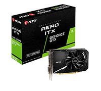 MSI GeForce GTX 1650 D6 Aero ITX OCV1 - Tarjeta gráfica (4 GB, GDDR6, 128 bit, 7680 x 4320 Pixeles, PCI Express x 16 3.0)