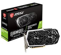 MSI GeForce GTX 1660 Ti ARMOR 6G OC - Tarjeta gráfica (6 GB, GDDR6, 192 bit, 7680 x 4320 pixeles, PCI Express x 16 3.0)