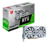 MSI VENTUS RTX 3050 2X XS WHITE 8G OC NVIDIA GeForce RTX 3050 8 GB GDDR6