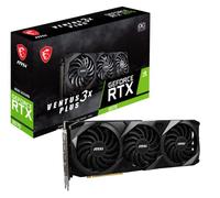 MSI GeForce RTX 3070 Ventus 3X 8G OC LHR Tarjeta gráfica - RTX 3070, 1755MHz, Ventus Fan 3X, 8GB GDDR6, 256 bits, PCI Express Gen 4, DisplayPort v1.4a, HDMI, Zero Frozr
