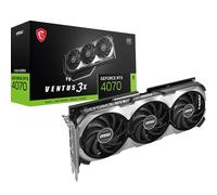 MSI GeForce RTX 4070 VENTUS 3X E1 12G OC Graphics Card - RTX 4070 GPU, 12GB GDDR