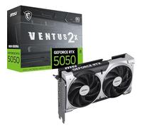 MSI GeForce RTX 5050 Ventus 2X OC 8GB GDDR6 DLSS4 - Tarjeta gráfica