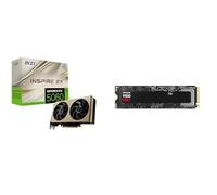MSI GeForce RTX 5060 8G Inspire 2X OC, Tarjeta gráfica - NVIDIA 5060, 8G GDDR7, 28 Gbps, PCI Gen 5, Negra + Samsung Memory MZ-VAP1T0BW 9100 Pro 1TB Internal SSD