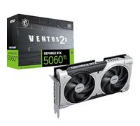 MSI GeForce RTX 5060 Ti 16G VENTUS 2X OC PLUS Tarjeta gráfica, RTX 5060 Ti, 16GB GDDR7 (28Gbps/128-bit), PCIe 5.0 - Diseño térmico de doble ventilador (2 x STORMFORCE FAN) - HDMI 2.1b, DisplayPort 2.1