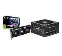 MSI GeForce RTX 5060 Ti 8G Gaming Trio OC Tarjeta Gráfica + Fuente de alimentación mag A650GLS PCIE5 650W 80+ Gold ATX 3.1