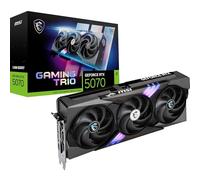 MSI GeForce RTX 5070 12G Gaming Trio OC Tarjeta gráfica - GPU RTX 5070, 12 GB de GDDR7 (28 Gbps/192 bits), PCIe 5.0 - Tri FROZR 4 (3 Ventiladores STORMFORCE) - RGB - HDMI 2.1b, DisplayPort 2.1b