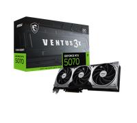 MSI GeForce RTX 5070 12G VENTUS 3X OC | Tarjeta Gráfica