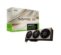 MSI GEFORCE RTX 5070 TI 16G INSPIRE 3X OC tarjeta gráfica NVIDIA 16 GB GDDR7