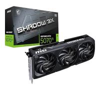 MSI GeForce RTX 5070 Ti 16G Shadow 3X OC - Tarjeta gráfica | 16 GB de GDDR7 (28 Gbps/256 bits), PCIe 5.0 - Diseño térmico (3 x TORX FAN 5.0) - HDMI 2.1b, DisplayPort 2.1b