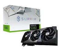MSI GeForce RTX 5080 SUPRIM SOC 16GB GDDR7 Reflex 2 RTX AI DLSS4