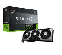 MSI VENTUS GeForce RTX5080 16G 3X OC NVIDIA GeForce RTX 5080 16 GB GDDR7