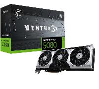 MSI VENTUS GeForce RTX5080 16G 3X OC NVIDIA GeForce RTX 5080 16 GB GDDR7