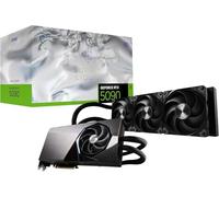 MSI GeForce RTX 5090 32G SUPRIM Liquid SOC - Tarjeta gráfica RTX 5090, 32 GB GDDR7 (28 Gbps/512 bits), PCIe 5.0 - Refrigeración líquida híbrida (360 mm), Modo Gaming y silencioso, RGB - HDMI 2.1b
