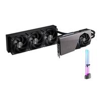 msi GeForce RTX 5090 SUPRIM Liquid SOC Hybrid Liquid Cooled GPU, 32GB GDDR7, 28 Gbps, 512 bits, 3352 AI Tops, DLSS 4, radiador de 360 mm, DP 2.1b x3, HDMI 2.1b, con soporte para GPU