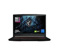 MSI GF63 15.6" 144Hz Laptop para Juegos: Intel Core i7-11800H RTX 3050 TI 16GB 512GB NVMe SSD Win11 (11UD-260)