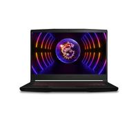 MSI GF63 Laptop para juegos de 15.6 pulgadas Intel Core i5-10500H GTX1650 8GB 512GB NVMe SSD Win10 - Negro (10SC-838), GF63838