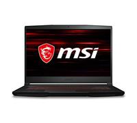 msi GF63 Thin 9RCX -615 Laptop para juegos de 15.6 pulgadas, Intel Core i5-9300H, NVIDIA GTX 1050Ti, 8 GB, SSD NVMe de 512 GB, Win10