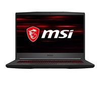 MSI GF65 Laptop delgada para juegos de 15.6 pulgadas, 120 Hz, FHD, Intel Core i7-10750H, GTX 1660Ti, memoria de 8 GB, SSD NVMe de 512 GB, Win10 (10SDR-1273)