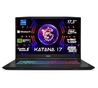 MSI Katana 17, 43,9 cm (17,3 pulgadas), FHD, 144 Hz, Intel Core i7-13620H, 2x8 GB RAM, 1 TB SSD, RTX 4060 8 GB, Windows 11 Home, teclado QWERTZ, negro, B13VFK-269