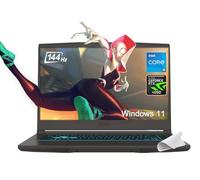 MSI Laptop delgada 15 para juegos, bisel delgado FHD de 15.6 pulgadas IPS 144Hz, Intel Octa-core i5-13420H (Beats i7-11800H), GeForce RTX 4050, USB-C, Windows 11, con alfombrilla de mouse (32 GB de