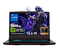 msi Laptop delgada de 15.6 pulgadas FHD RTX 4050 e Intel i7-13620H para juegos, 32 GB + 2 TB
