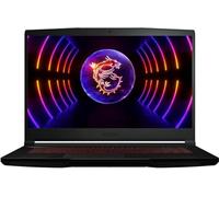MSI Laptop delgada GF63 para juegos: Intel Core i5-12450H GeForce RTX 2050, 39.6 cm FHD, 144Hz, 16GB DDR4, 1TB NVMe SSD, Type-C USB 3.2 Gen 1, Cooler Boost 5, Win 11 Home, color negro
