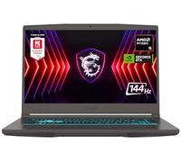 msi Laptop delgada para juegos A15 de 15.6 pulgadas, DDR5 de 16 GB, SSD de 1 TB, pantalla Full HD, NVIDIA GeForce RTX 4050, AMD Ryzen 5 7535HS, Wi-Fi 6, teclado retroiluminado, cámara web, Bluetooth