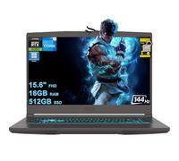 msi Laptop delgada para juegos de 15.6 pulgadas FHD IPS 144Hz Intel 8 core i5-13420H (Beats i7-12650H) 16GB RAM 512GB SSD GeForce RTX 4060 Type-C retroiluminado Win11Pro ICP Hub