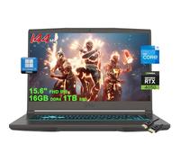 MSI Laptop delgada para juegos de 15.6 pulgadas FHD IPS 144Hz | Intel 8-core i5-13420H (>i7-11800H) | 16GB DDR4 1TB SSD | GeForce RTX 4050 | USB-C Win11Pro retroiluminado con accesorio DLCA