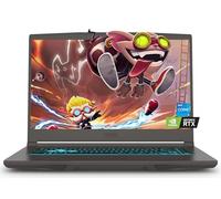 msi Laptop delgada para juegos de 15.6 pulgadas, pantalla FHD de 144 Hz, Intel Core i5-13420H, NVIDIA GeForce RTX 4060, 32 GB de RAM, SSD PCIe de 1 TB, teclado retroiluminado, Wi-Fi 6E, HDMI, tipo C