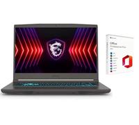 MSI Laptop delgada para juegos FHD de 15.6 pulgadas, 144 Hz, Intel Core i5-13420H (Beat i7-12650H), NVIDIA GeForce RTX 4060, retroiluminada, gris, 16 GB de RAM, SSD de 512 GB, Windows 11 Home, paquete